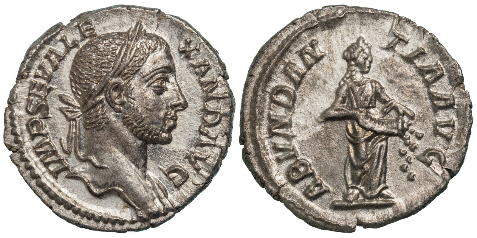 Severus Alexander (222-235) Denarius, Silver (18 mm, 2.7 g), Rome mint, AD 229 (1 of 1)