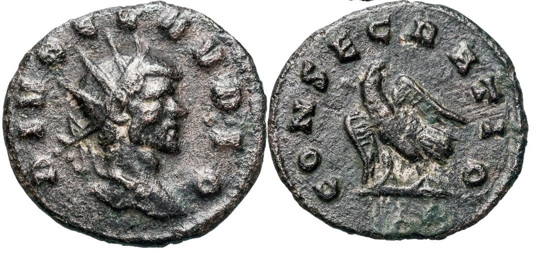 Divus Claudius Gothicus (268-270) Antoninian AE (20 mm, 2.6 g) Rome mint, 270 AD. (1 of 1)