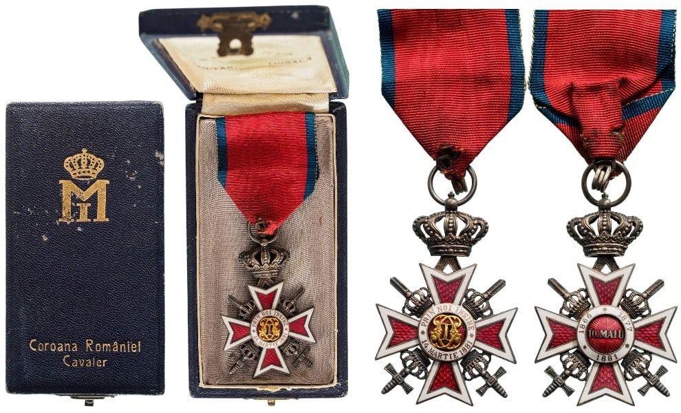 ORDER OF THE CROWN OF ROMANIA, 1881 (1 of 1)