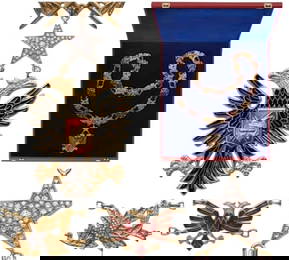 The Jeweled Honour Collar of Albania (Kolier i Shqypnis or Kollani  i nderit i Mbretnis Shqiptare)