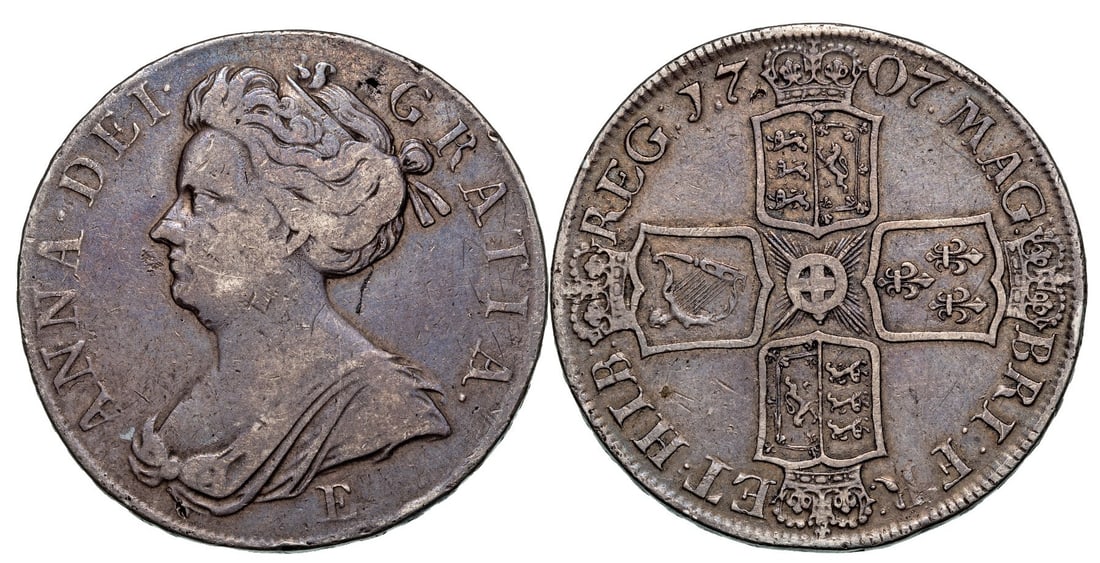 Anne (1702-1714) Crown, 1707 (1 of 1)