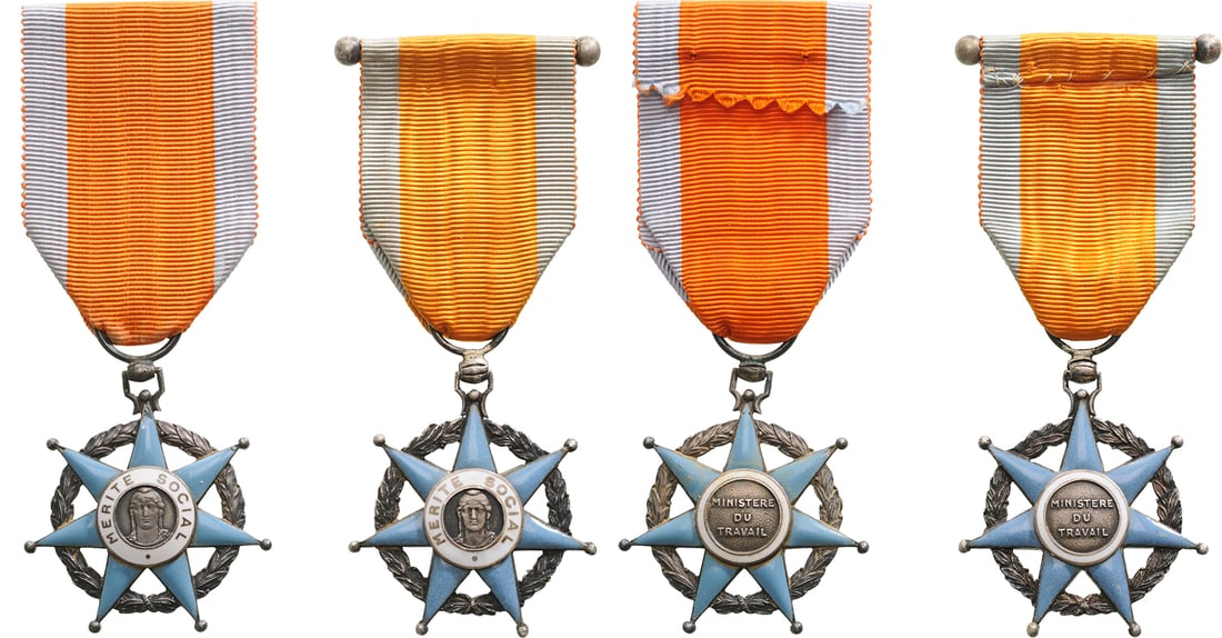 LOT OF 2. SOCIAL MERIT ORDER (1 of 1)