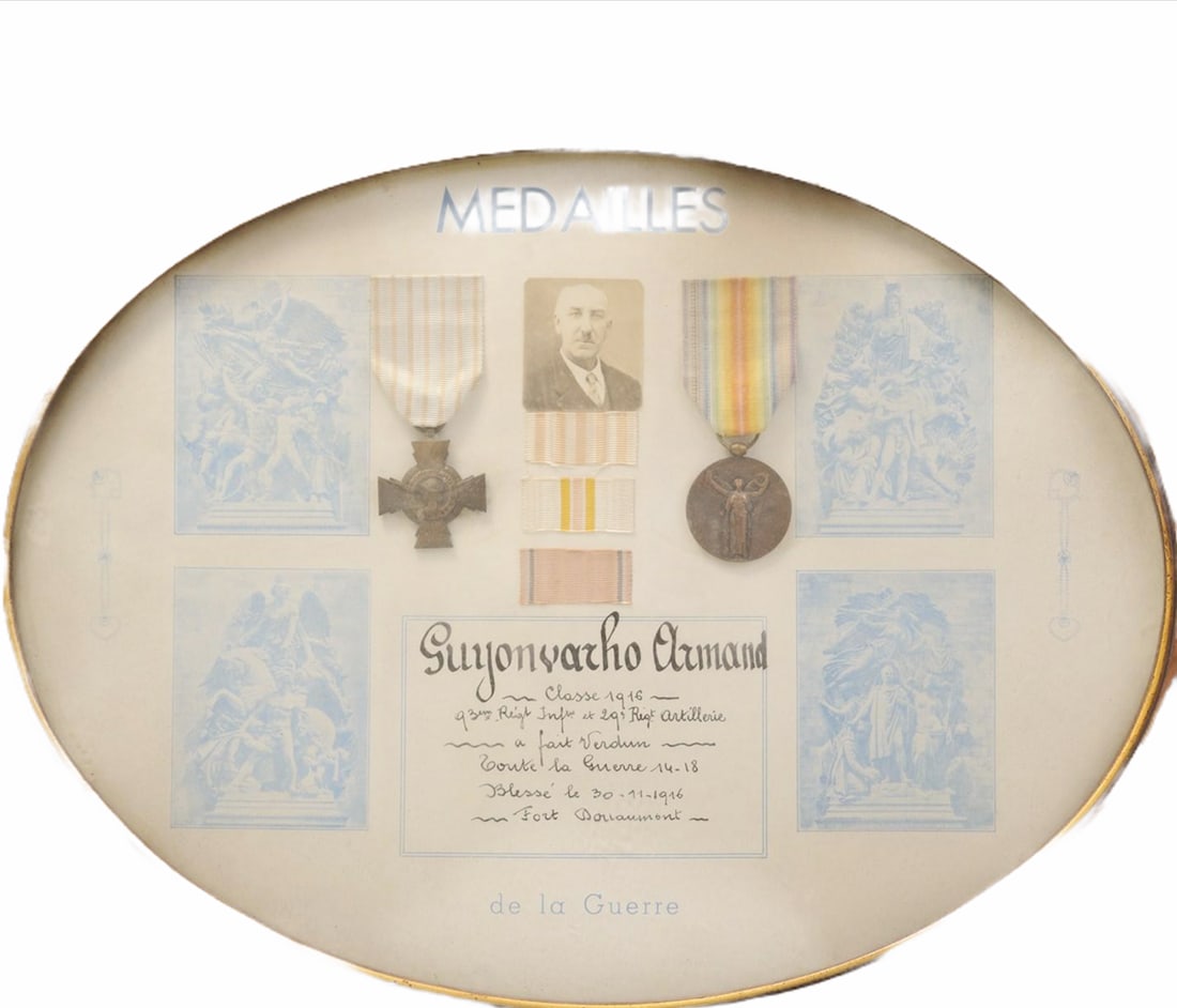 Veteran Group of 2 Decorations World War I (1 of 1)