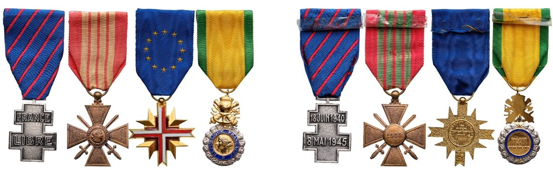 PERSONNAL GROUP OF A VETERAN OF WW2 (1 of 1)