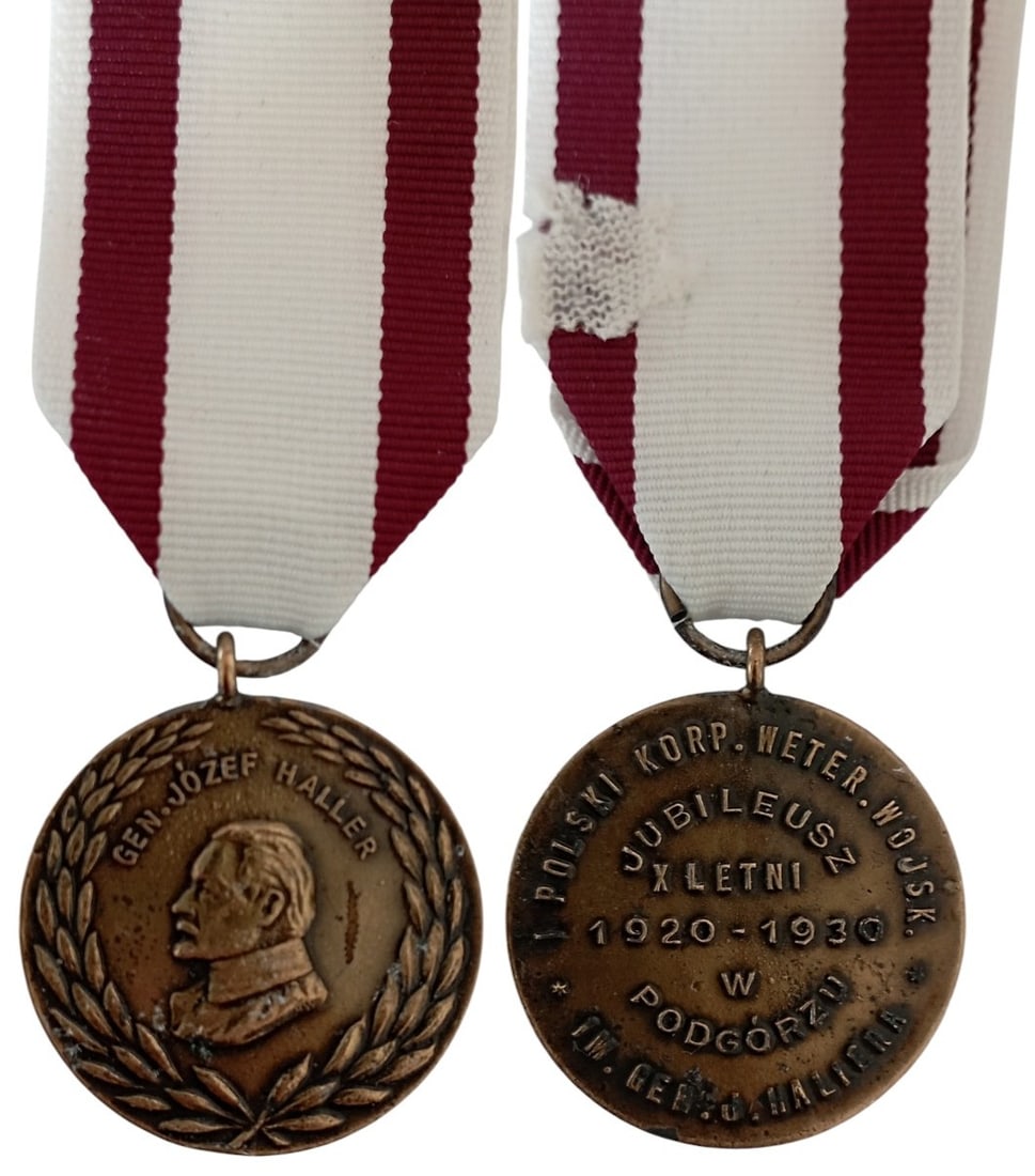 Commemorative Medal for the 10th Anniversary of Activity, of the 1st Polish Army Veterans Corps (1 of 1)