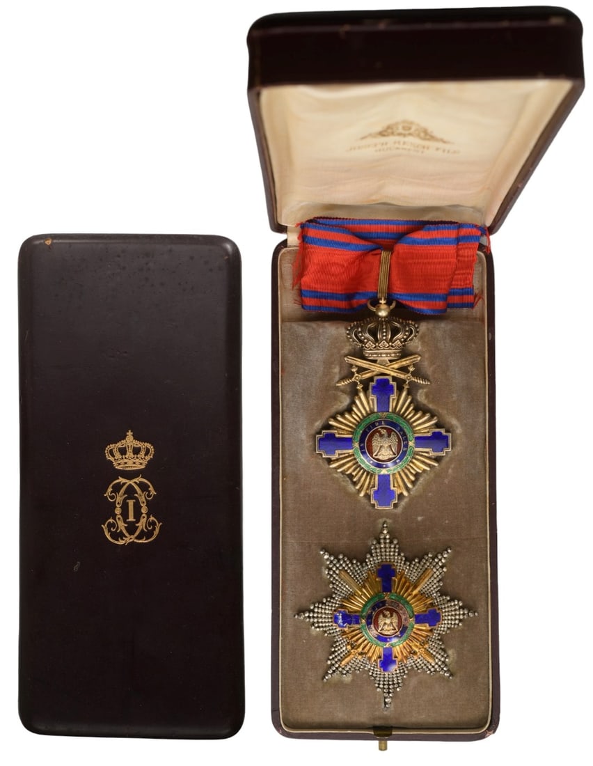ORDER OF THE STAR OF ROMANIA, 1864 (1 of 2)