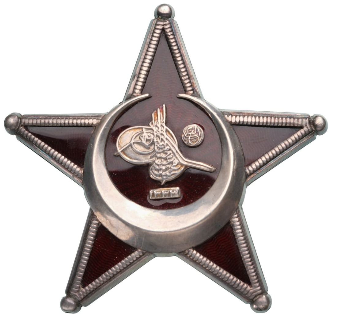 Gallipoli Star (Harp MadalyasÄ±), Sultan Mehmed V, 1915 (1 of 1)