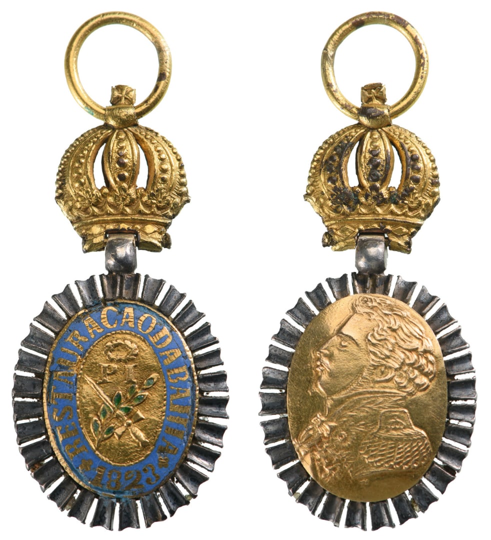 The Restauration of Bahia, 1823 Honour Medal (1 of 1)