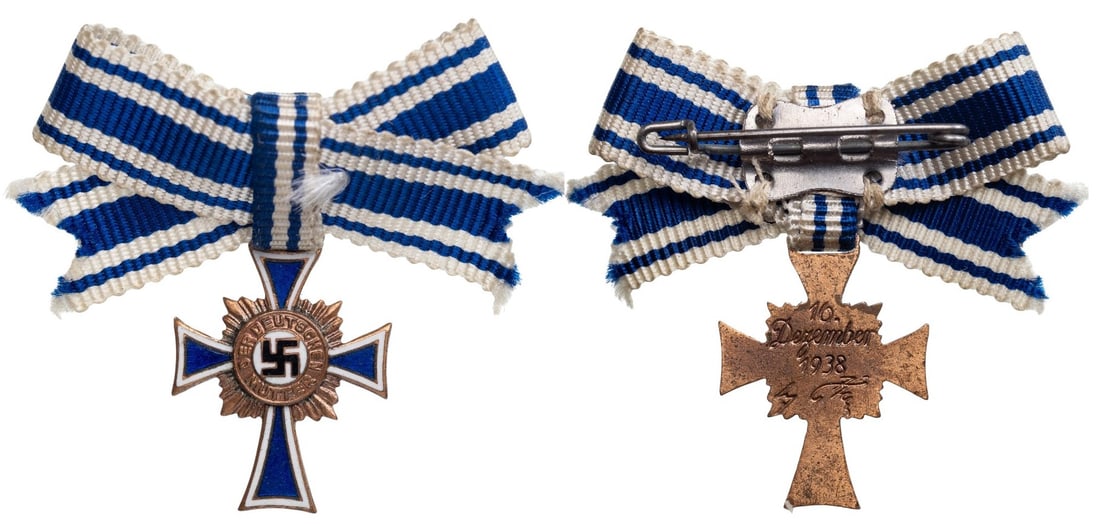 Cross of Honour of the German Mother "Ehrenkreuz der Deutschen Mutter", instituted in 1939 (1 of 1)