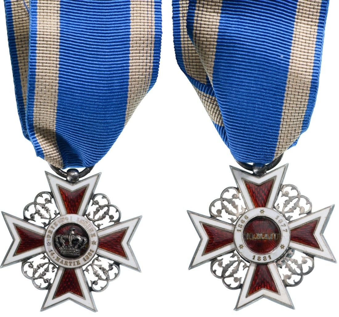 ORDER OF THE CROWN OF ROMANIA, 1881 (1 of 1)
