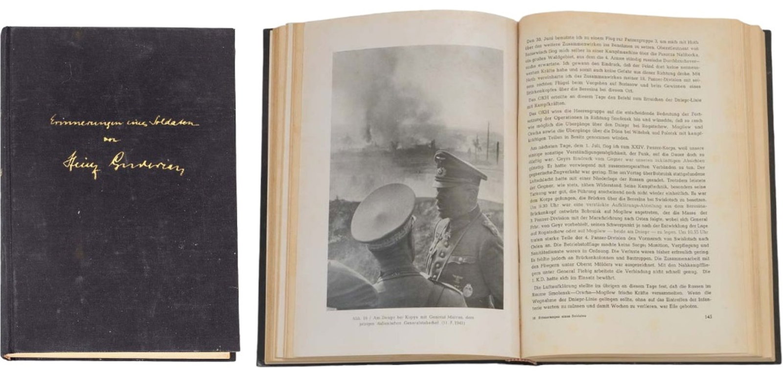 Heinz Guderian - Memories of a Soldier (Erinnerungen eines Soldaten), 1951 (1 of 1)
