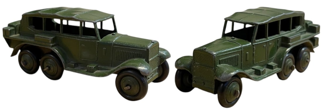Dinky Toys 6 Wheel Army Reconnaissance Staff Car 152B (1 of 1)