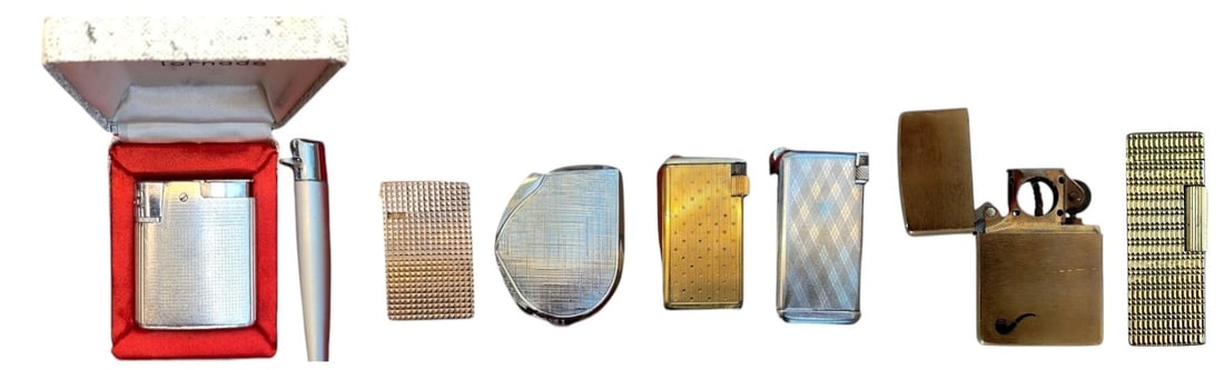 Lot of 8 Fancy Lighters (1 of 1)