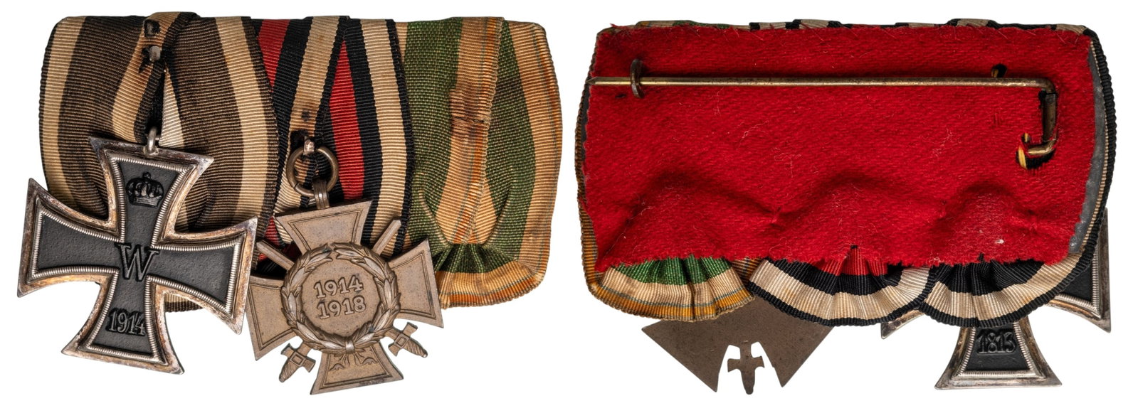 THE COLLECTION OF ORDERS AND MEDALS BARS - Bar of 2. (1 of 1)