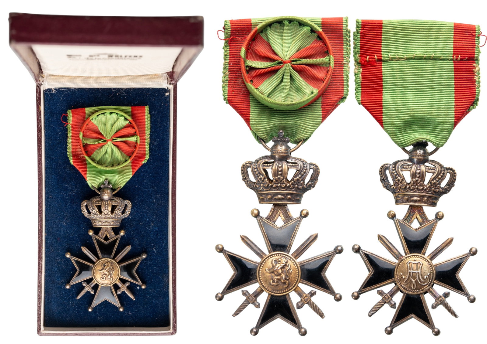 The Military Cross, 1st Class, 1885 (1 of 1)