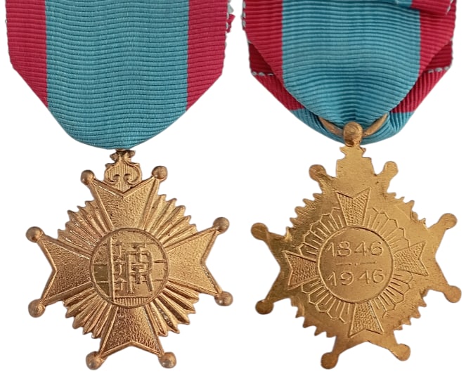 Commemorative Medal for the Centennary Anniversary of the Belgian Telegraphic System, 1946 (1 of 1)