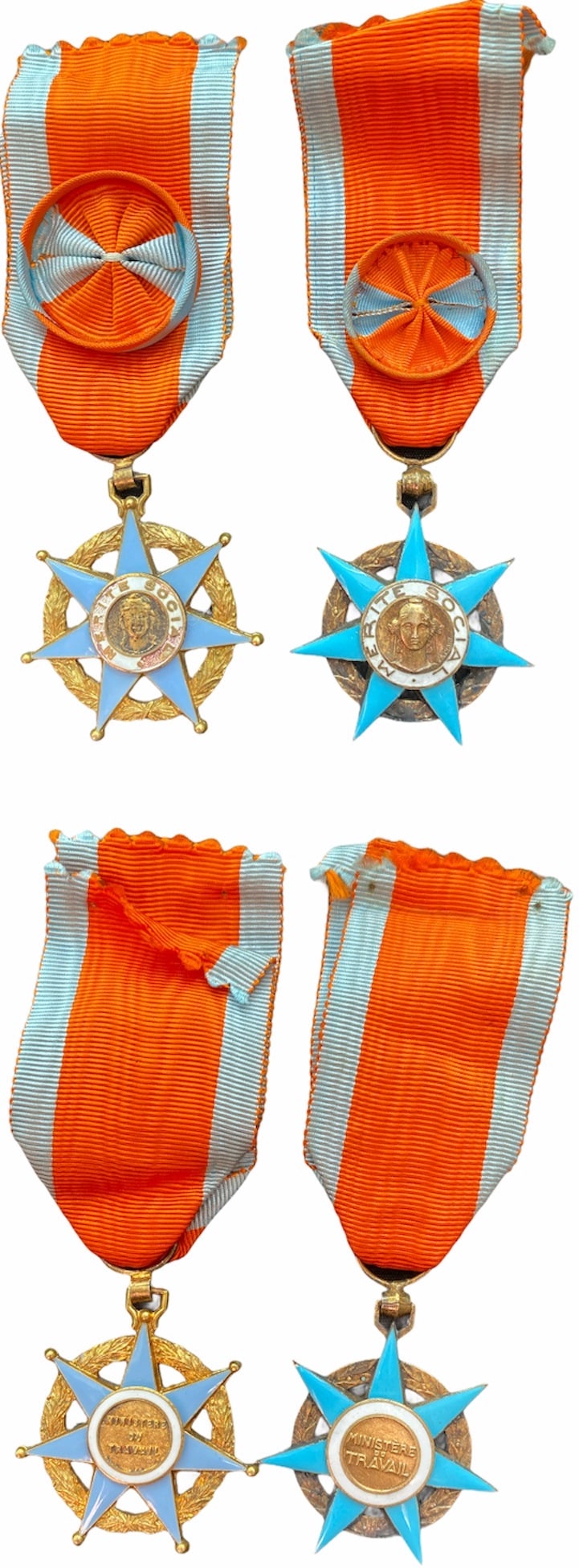 SOCIAL MERIT ORDER, LOT OF 2 (1 of 1)