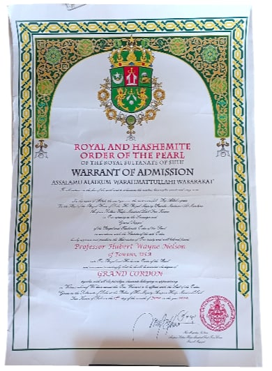Royal and Hashemite Order of the Pearl (1 of 1)
