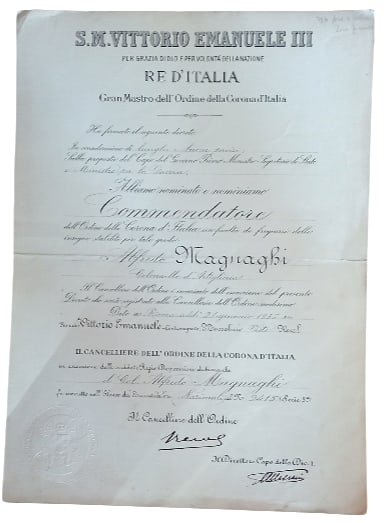 ORDER OF THE CROWN OF ITALY (1 of 1)
