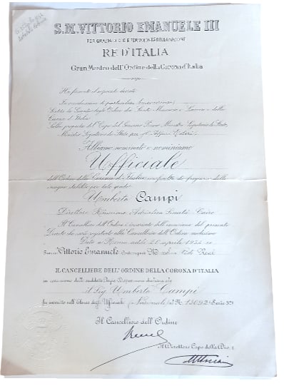 ORDER OF THE CROWN OF ITALY (1 of 1)