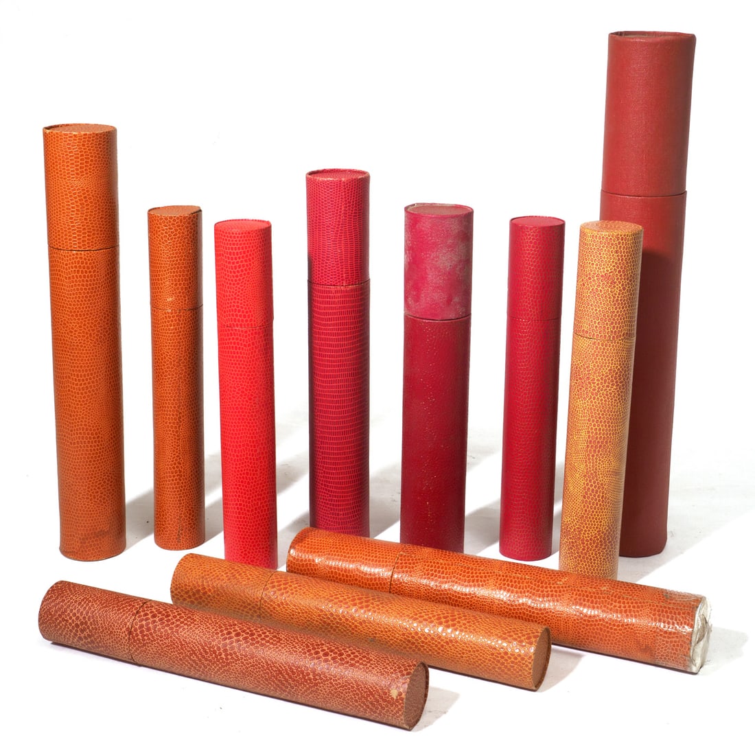 Lot of 11 Awarding Document Tubes (1 of 1)