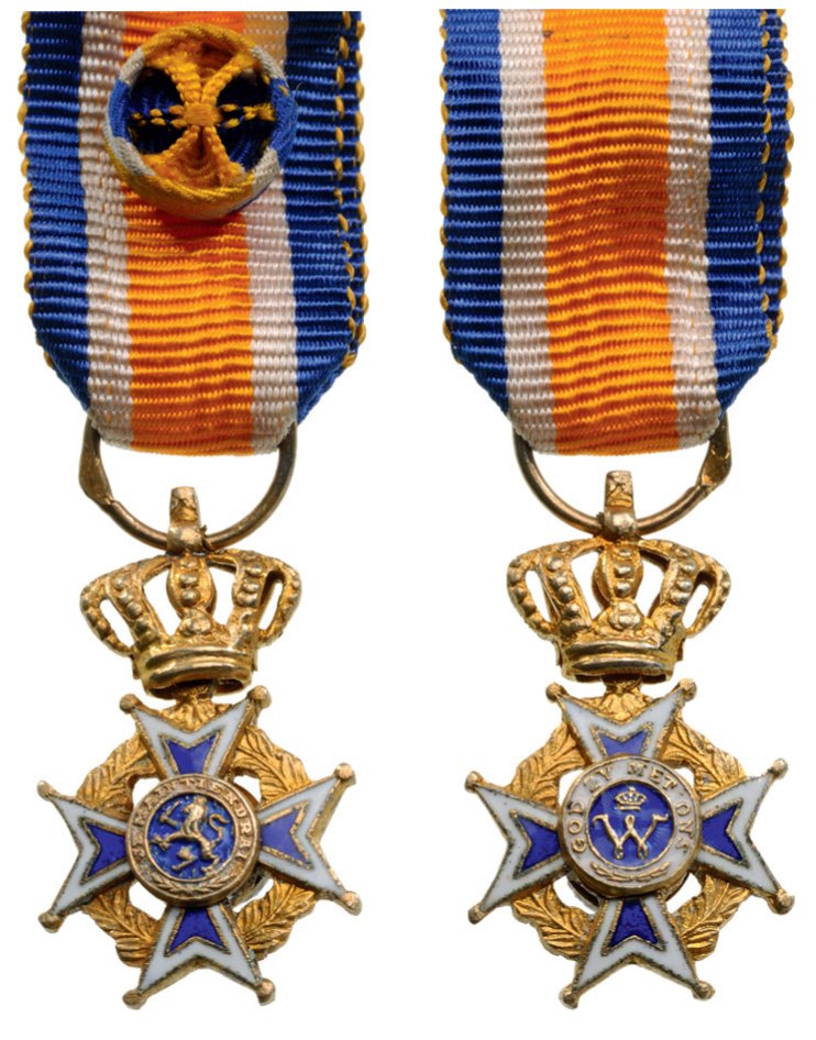 ORDER OF THE ORANGE NASSAU Civil Officer's Cross, (1 of 1)