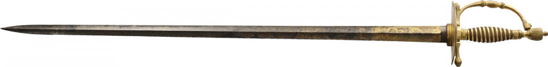 Rapier sword without scabbard 18th Century (1 of 3)
