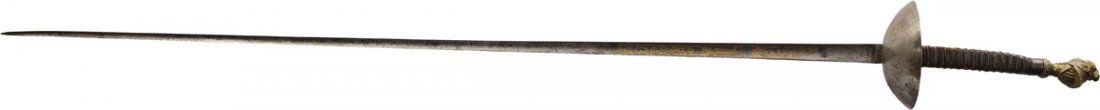 Fencing foil cca. 1800 (1 of 3)