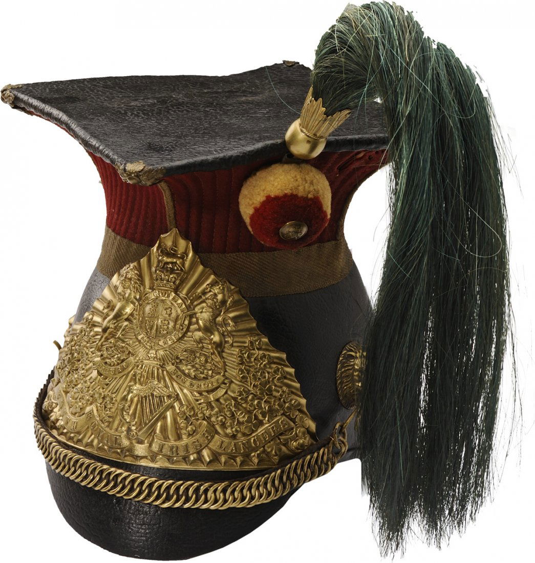 Tshapka 5th IRISH LANCERS cca. 1900 (1 of 1)