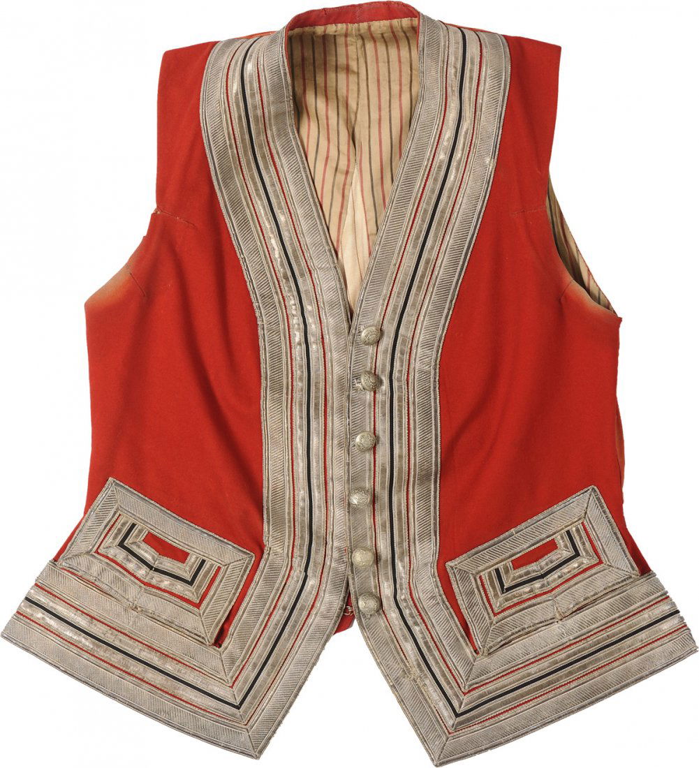 Royal House Footman Vest dated 1936 (1 of 1)