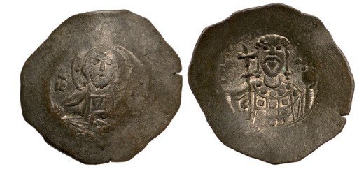Johannes II (1118-1143 AD), Billon Aspron Trachy (4.4: Sear 1943. VF+ ­ XF Country:BYZANTINE COINS