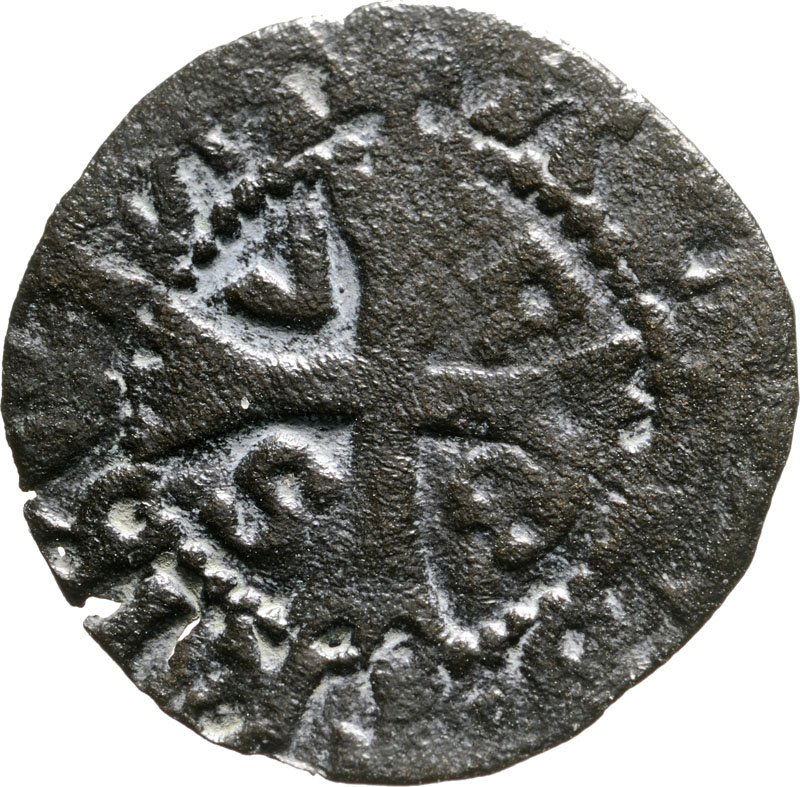 Rome, Cola di Rienzo 1347, BI Denaro (13 mm, 0.3 g) (1 of 2)