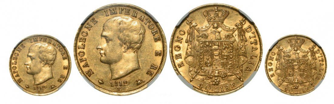40 Lire 1812 M, Gold (1 of 1)