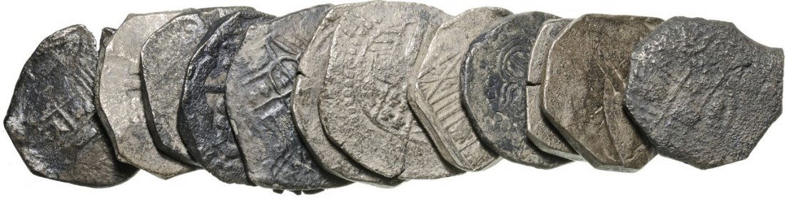 Lot of 12 silver coins (1 of 1)