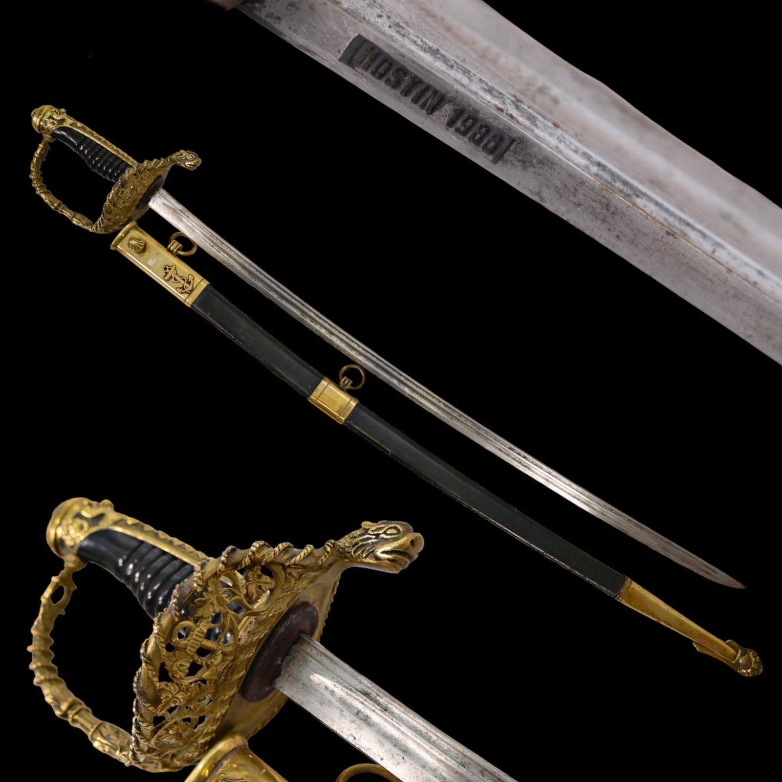 French sword of a naval officer M 1837 (1 of 5)