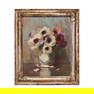 Jacques BILLE (1880-1943) "The vase of peonies" 1927, oil on canvas, French painting of the 20th ?.