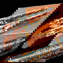Very Important Silver Mounted Pair of Flintlock Pistols in Case, Croizier a Paris, First Empire,