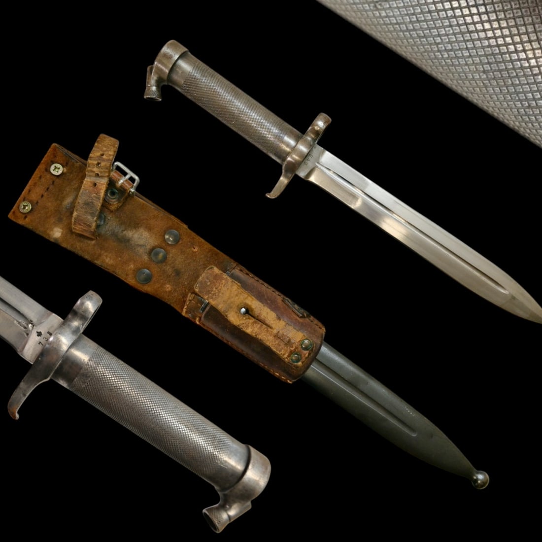 A Swedish Model 1896 Bayonet for the Mauser M96/M38 Rifle, Erik Anton Berg in Eskilstuna, 20th _. (1 of 8)