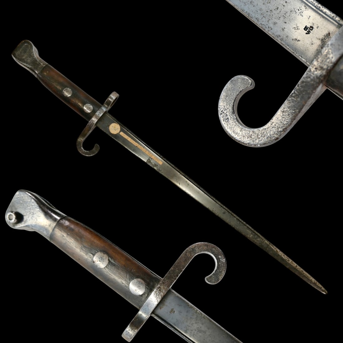 A Rare Dutch Model 1895 Mannlicher Infantry Bayonet by OEWG Steyr. (1 of 6)