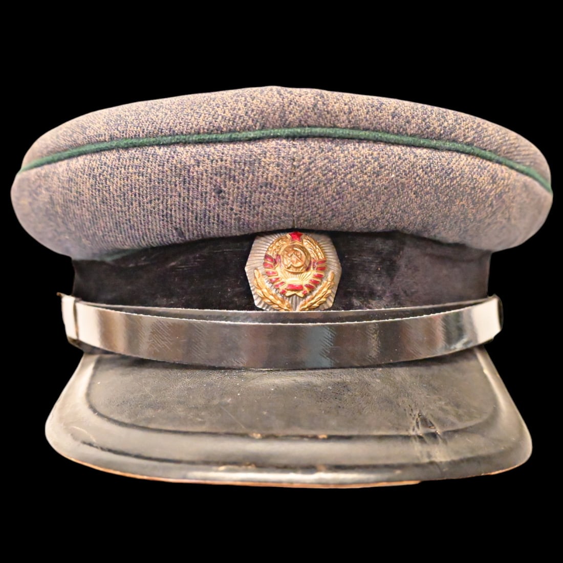 Very Rare Soviet Prosecutor's Visor Cap, 1940s. (1 of 11)