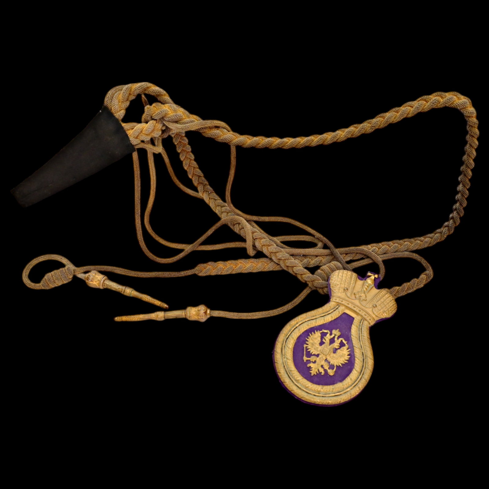 Extra Rare Shoulder Strap of the Court Sprinter of the Anichkov Palace, Russian Empire, 19th century (1 of 10)
