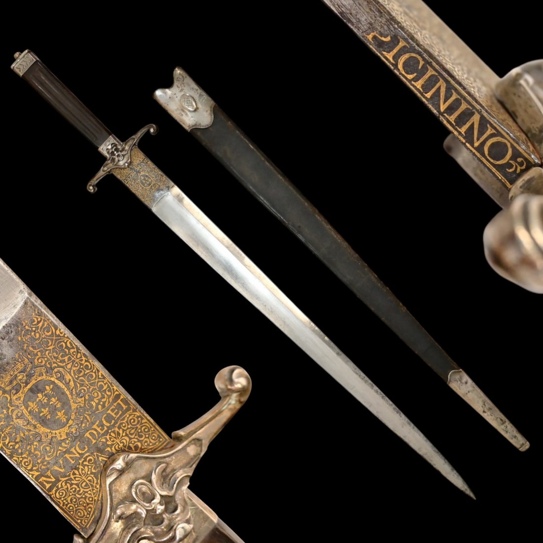 A Exceptional 16th-C. Farnese Family Dagger by Picinino in 18th-C. (1 of 9)
