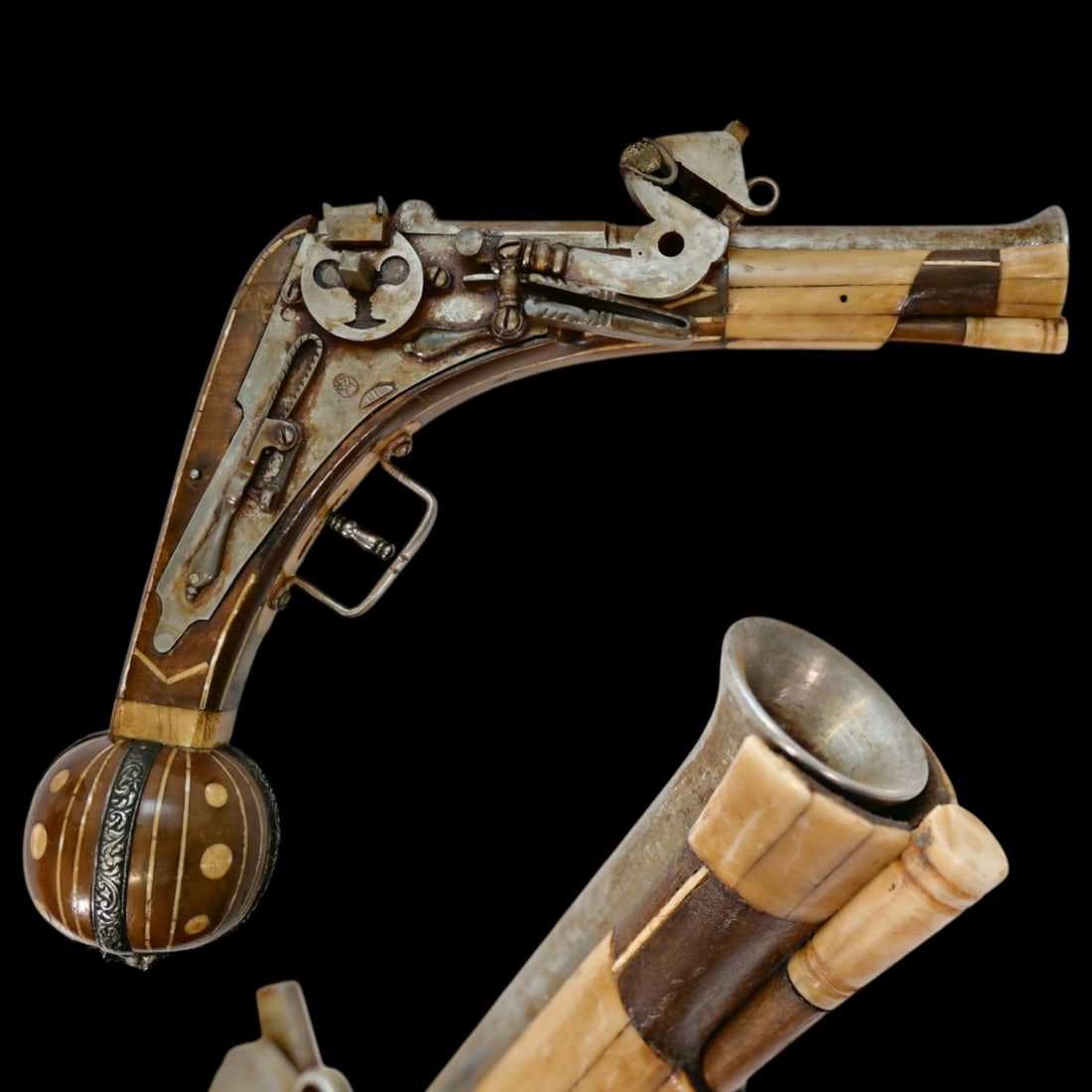 A Museum-Quality Working Replica of a 16th-C. Wheellock Pistol by Walter Agnoletto, Italy, 20th-C.. (1 of 10)