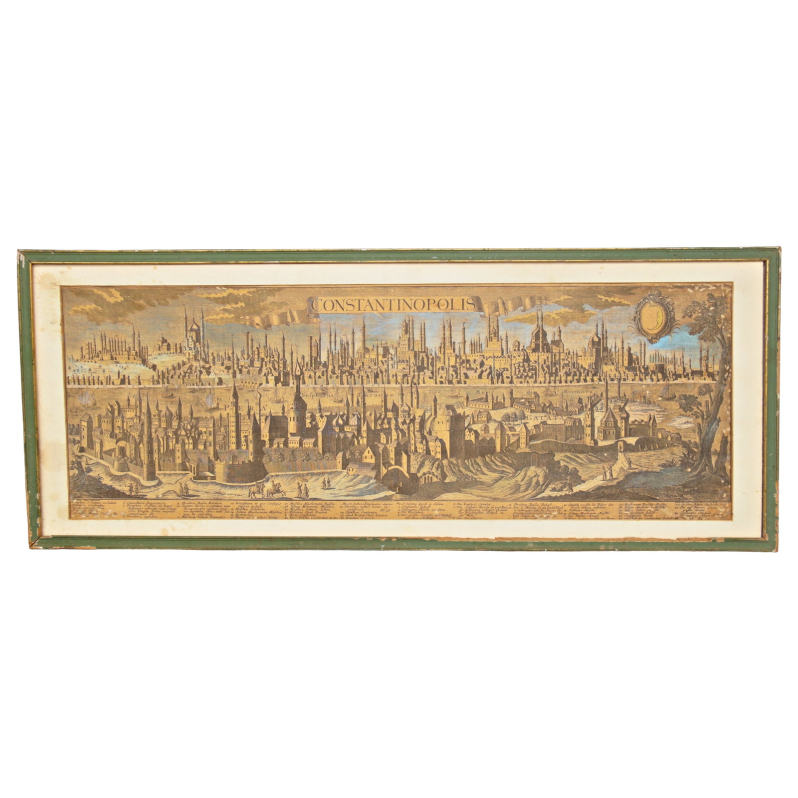Lithograph of Constantinople (1 of 9)