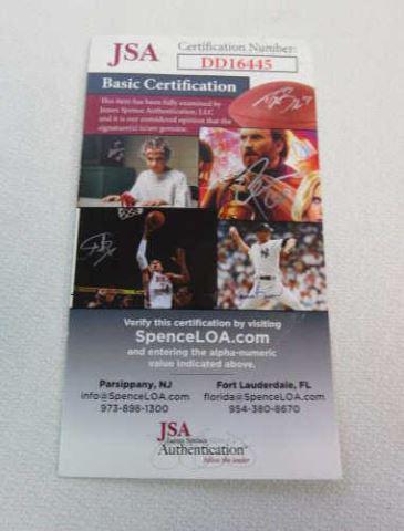 Chicago Bears Dan Hampton Signed Navy Jersey w/HOF (1 of 3)