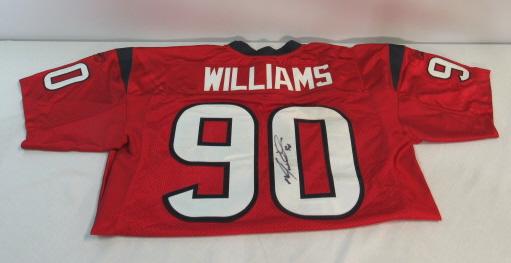 Houston Texans Mario Williams Signed Jersey (1 of 5)