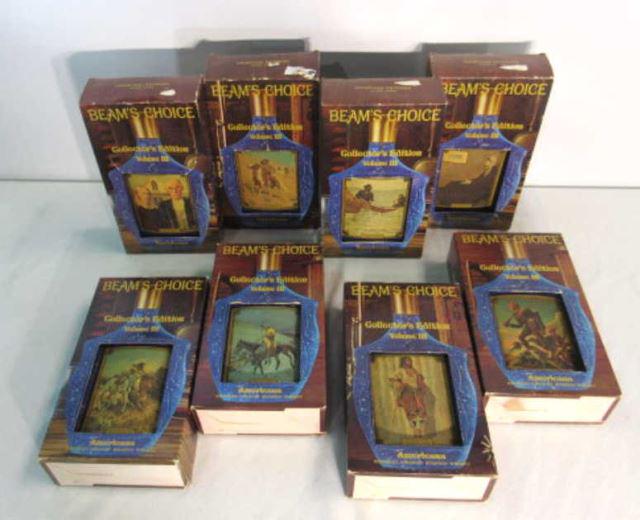 (8) Beam's Choice Collector's Edition Bottles (1 of 9)