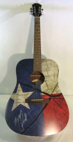 Epiphone Guitar Autographed by Mark Chestnut (1 of 4)