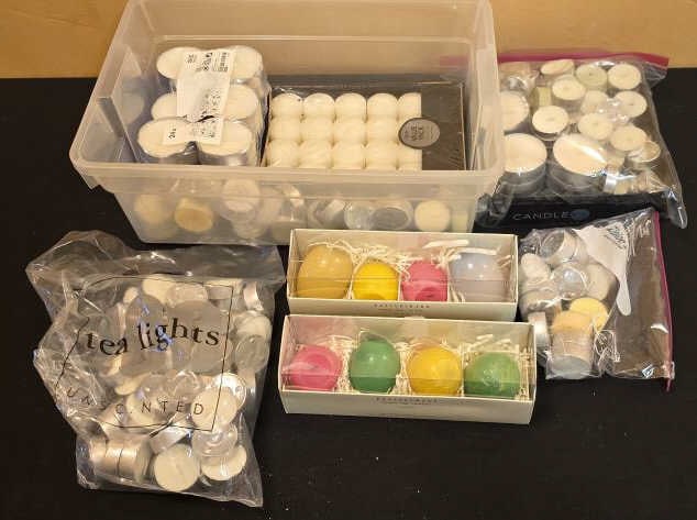 Real Votive & Tealight Assortment: Real Votive & Tealight Assortment