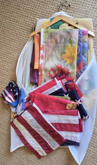 Outdoor Garden Flags: Large Assortment